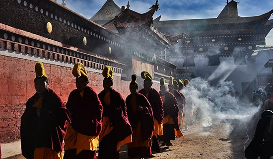 Monlam Fest (Neujahrsfest, Losar) in Aba