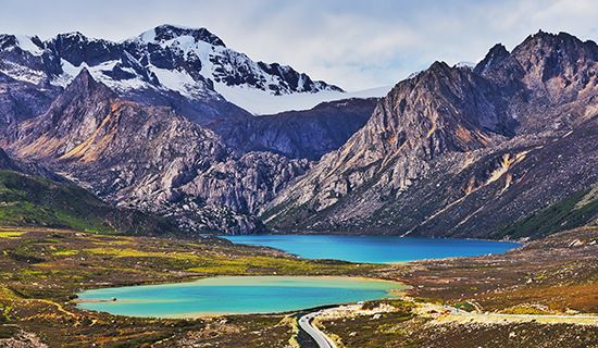 Überlandreise von Sichuan über Tibet nach Nepal mit Everest