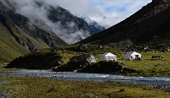 Trekkingreise am Gongga Berg in West-Sichuan